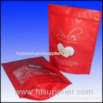 Stand Up Tea Bag With Zipper 